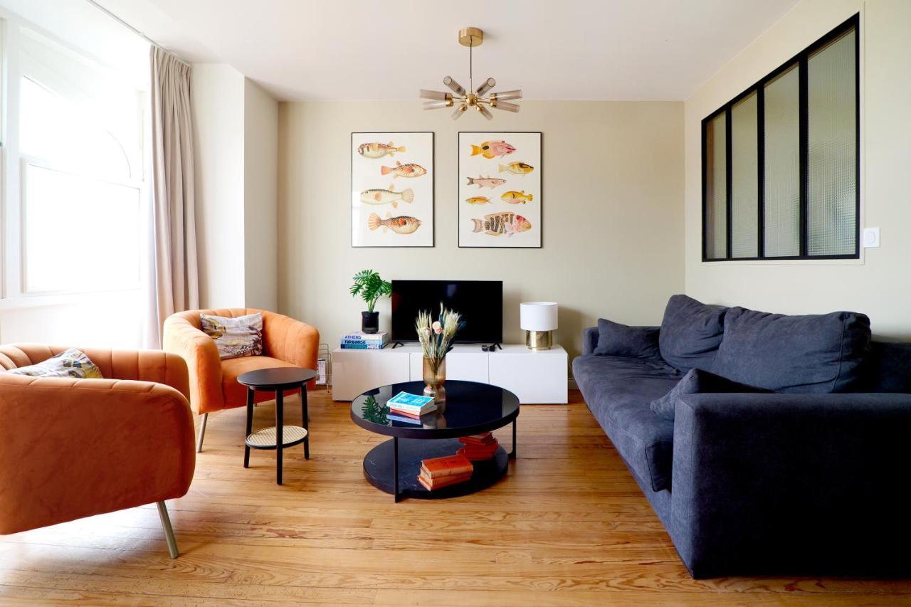Villa Adele, Bow-Window Vue Mer -Appt 04 Mers-les-Bains Luaran gambar