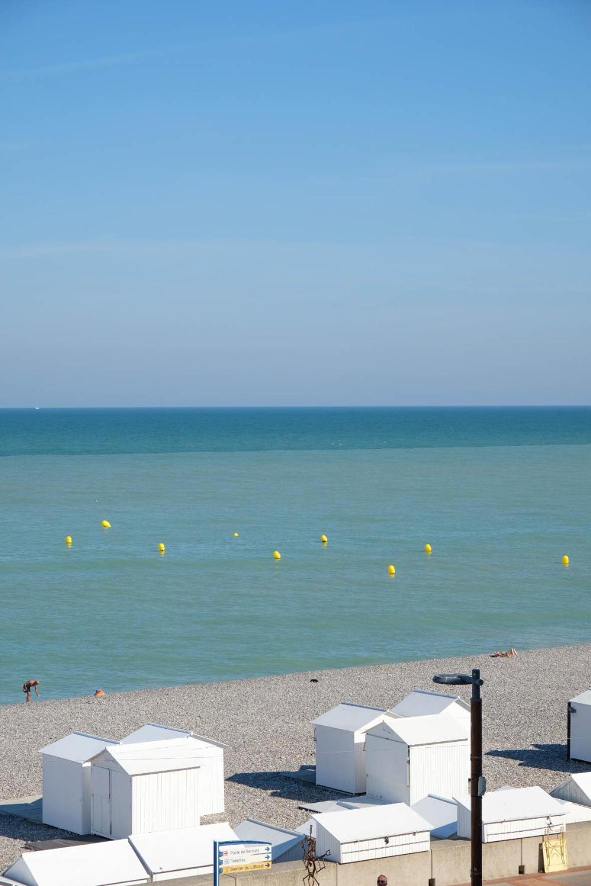Villa Adele, Bow-Window Vue Mer -Appt 04 Mers-les-Bains Luaran gambar